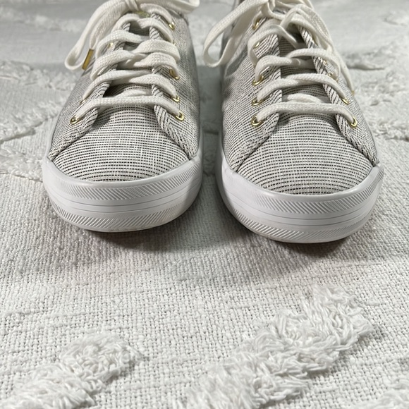 Keds Sneakers Size 10 Black & White Cloth Material EUC - Picture 10 of 11